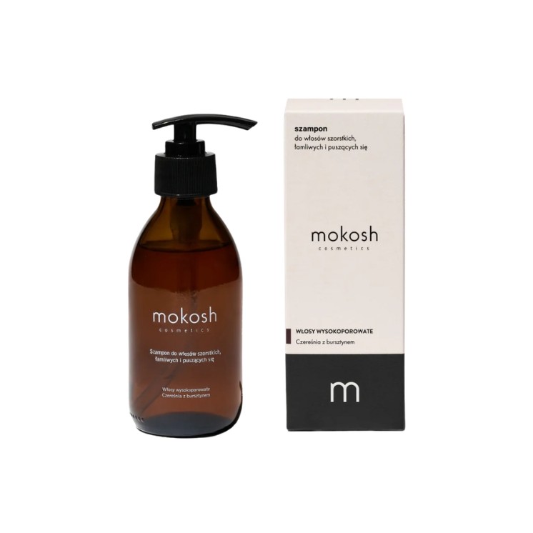 Mokosh and Amber Shampoo for high porosity, rough, brittle and frizzy hair 200 ml
