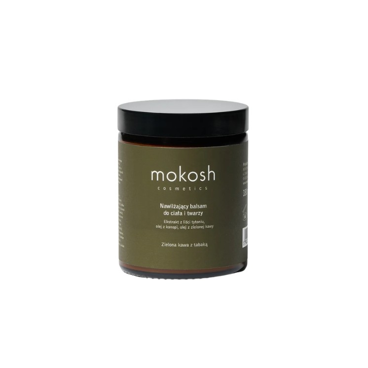 Mokosh Moisturizing Body Balm Green Coffee and Tobacco 180 ml