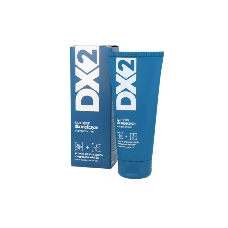 DX2 Shampoo tegen vet haar en haarverlies voor mannen 150 ml