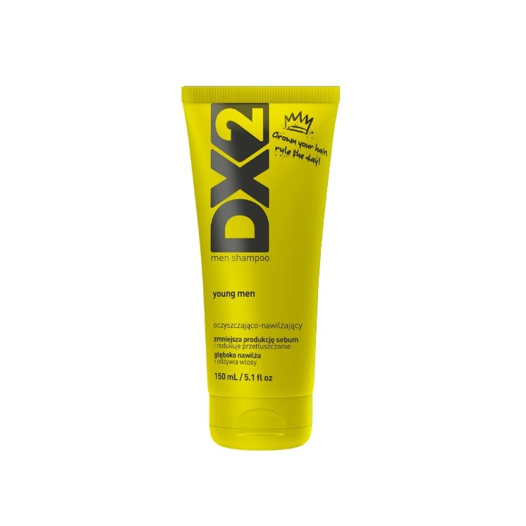 DX2 Young Men Reinigende en Hydraterende Shampoo voor Mannen 150 ml