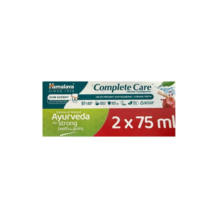Himalaya Ayurveda Complete Care Zahnpasta für gereiztes Zahnfleisch 2 x 75 ml