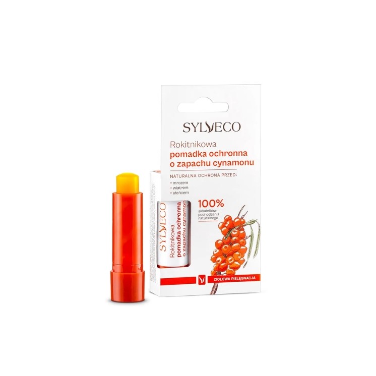 Sylveco Sanddorn-Lippenbalsam mit Zimtduft 4,6 g