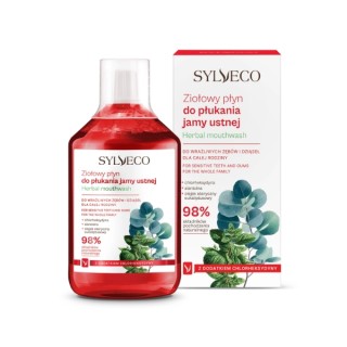 Sylveco Kruidenmondspoeling met chloorhexidine 500 ml