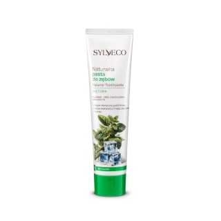 Sylveco natuurlijke tandpasta met intense muntsmaak en fluoridevrije smaak 100 ml