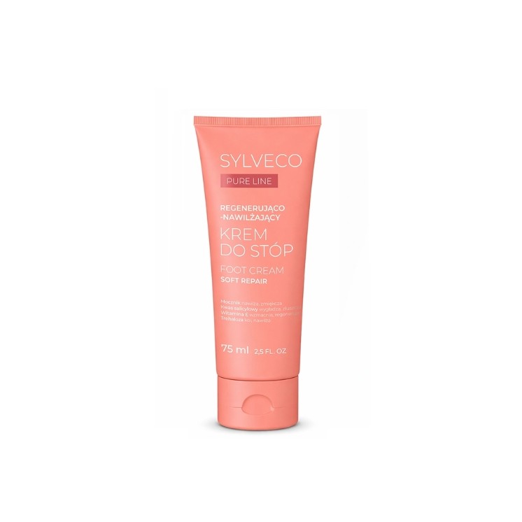 Sylveco Pure Line Regenererende en Hydraterende Voetcrème 75 ml