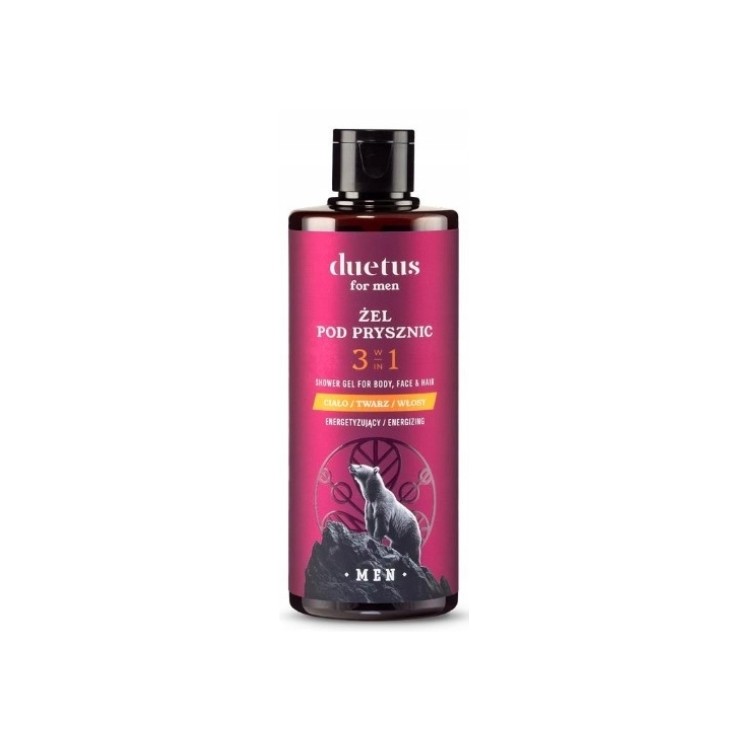 Duetus for Men 3w1 energetyzujący Żel pod prysznic 300 ml