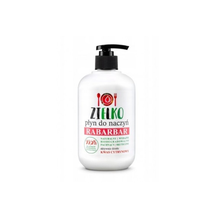 Natuurlijk Zielko met rabarbersmaak 500 ml