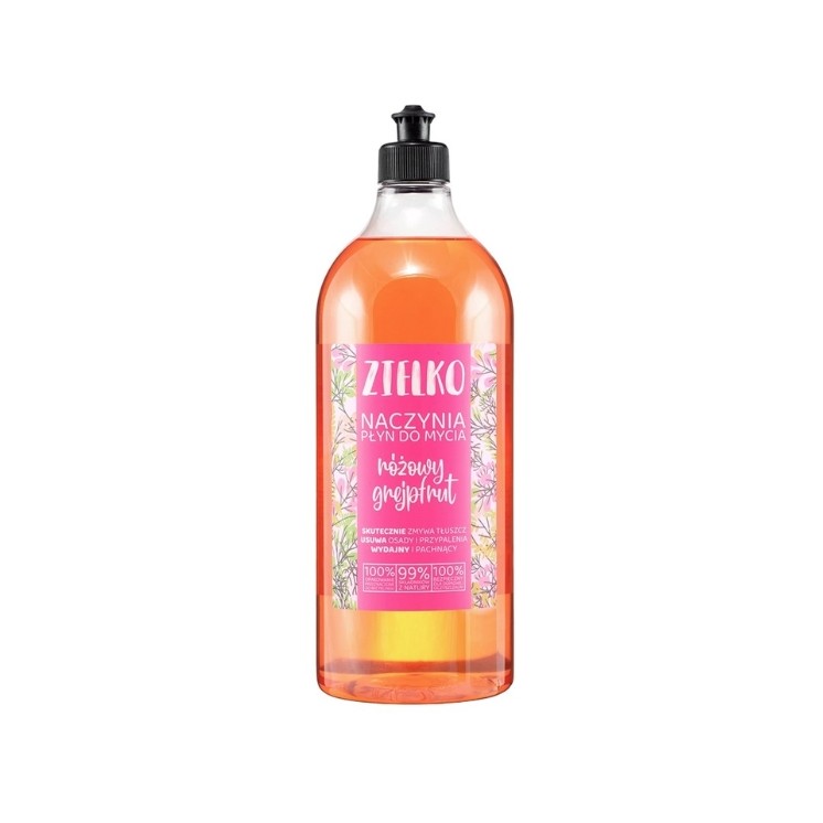 Zielko Naczynia Płyn do mycia Różowy Grejpfrut 1000 ml