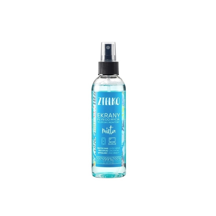 Zielko Ekrany Flüssigreiniger für Handy- und Monitorbildschirme, Minze, 200 ml