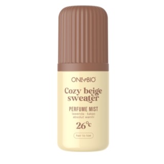 OnlyBio Cozy Beige Sweater 26°C Parfümiertes Haar- und Körperspray 100 ml