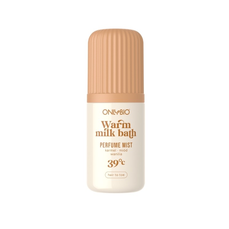 OnlyBio Warm Milk Bath 39°C geparfumeerde haar- en lichaamsmist 100 ml