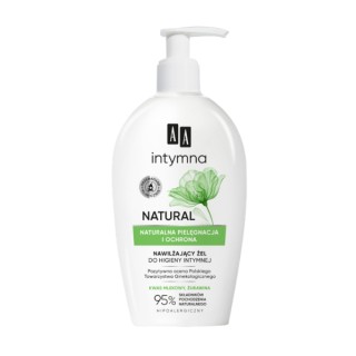 AA Intymna Ochrona + Pielęgnacja Żel do higieny intymnej Natural 300 ml 