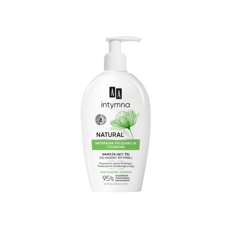 AA Intimschutz + Pflege Intimhygienegel Natural 300 ml