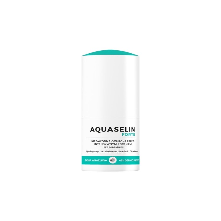 Aquaselin Forte Antyperspirant-kuracja dla skóry wrażliwej Roll-on 50 ml