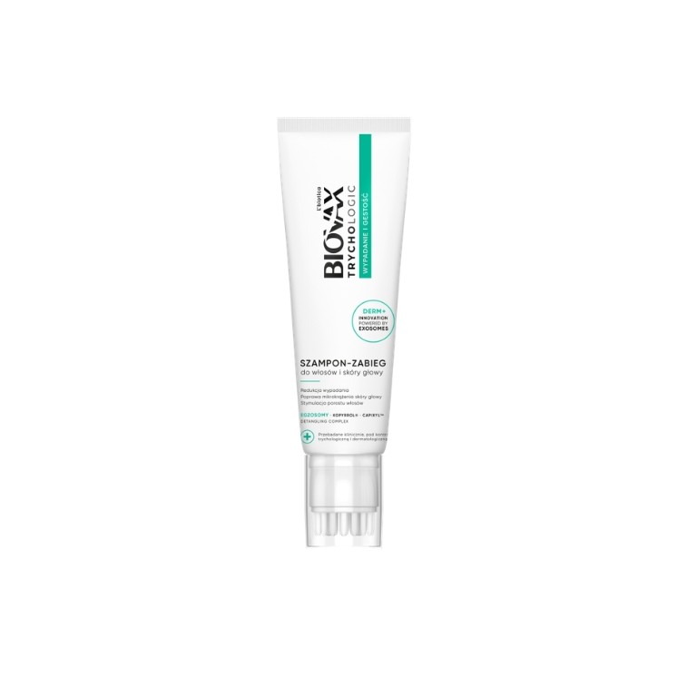 L'biotica BIOVAX Trychologic Shampoo gegen Haarausfall und für mehr Haardichte bei Frauen, 145 ml