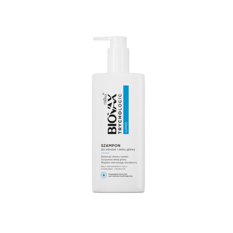 L'biotica BIOVAX Trychologic Anti-roosshampoo voor haar en hoofdhuid 200 ml