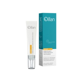 Oillan Repair Beruhigende und Feuchtigkeitsspendende Augen- und Augenlidcreme für empfindliche und trockene Haut, 15 ml