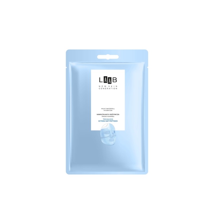 AA LAAB Milky Waterfall Hydration moisturizing and nourishing Face mask-compress 1 piece
