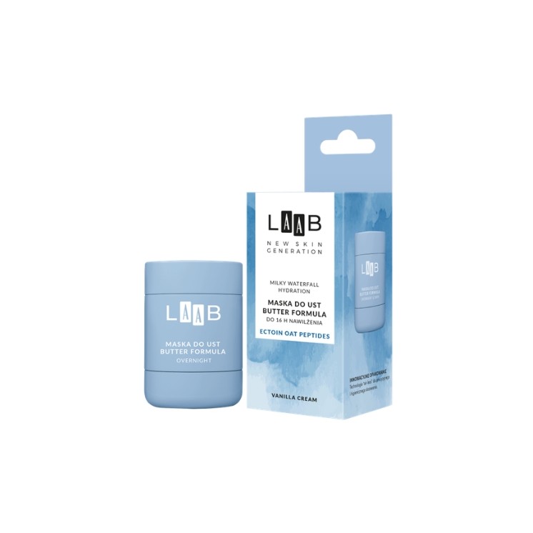 AA LAB Milky Waterfall Hydration Overnight Butter Formula Mask is goed voor maximaal 15 g.
