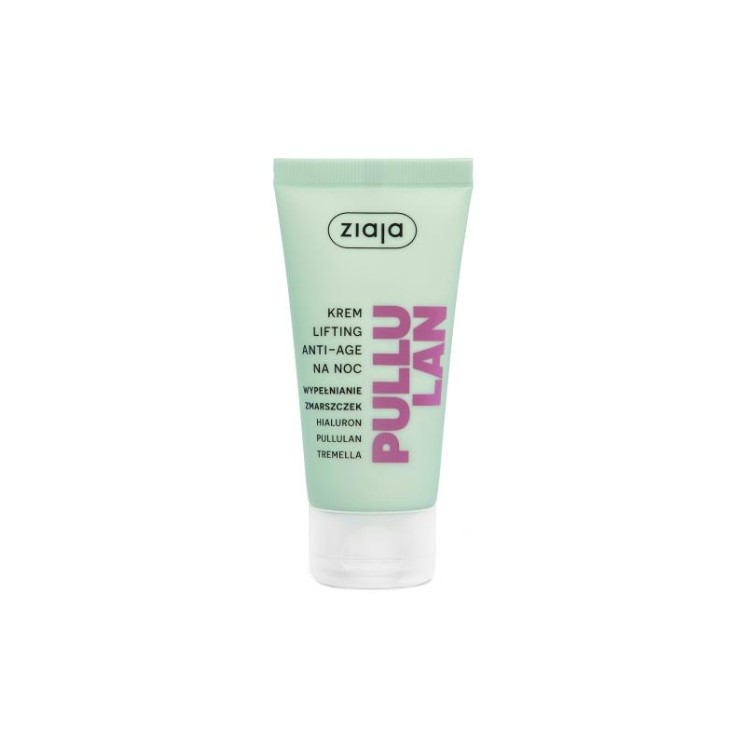 Ziaja Pullulan Lifting Anti-Age Lifting Nachtcrème voor het gezicht 50 ml