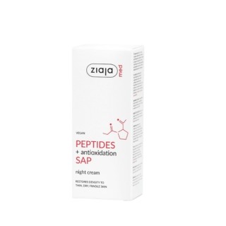 Ziaja Med Peptides Nachtcrème voor het gezicht 50 ml