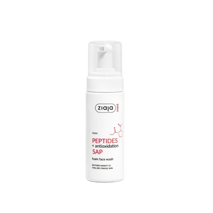 Ziaja Med Peptydy oczyszczająca Pianka do twarzy z antyoxydantami 150 ml
