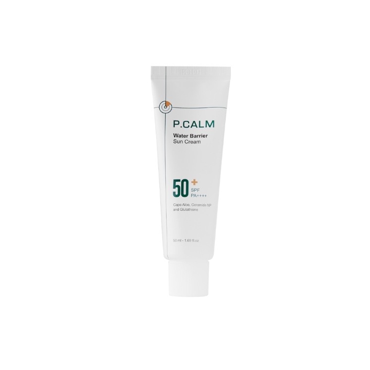 P. Calm Water Barrier Sun Cream SPF50 PA++++ - Hydraterende gezichtscrème 50 ml