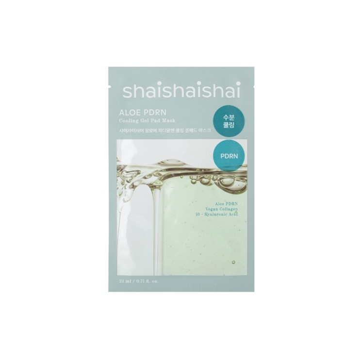 Shaishaishai Aloe PDRN Cooling Gel Pad Heat Mask hydro Skin Mask z PDRN 21 ml