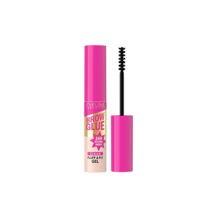 Eveline Brow Glue Fluff &Fix Eyebrow Gel 6 ml