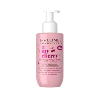 Eveline O! My Cherry Hiper Nourishing Hand and Nail Cream 145 ml