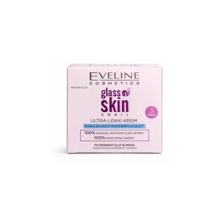 Eveline Glass Skin ultra , hydraterende gezichtscrème-gel 50 ml