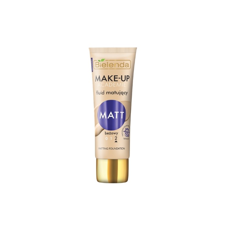 Bielenda MAKE-UP ACADEMIE Mattifying Fluid MATT - beige tint 30 g