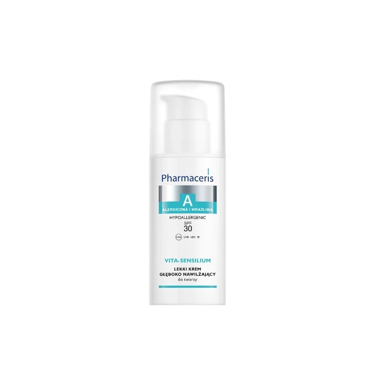 Pharmaceris A Vita - Sensilium Light Diep Hydraterende Crème SPF30 50 ml