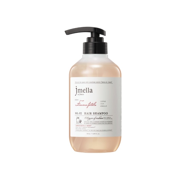 Jmella in France Femme Fatale perfumowany, nawilżający Szampon do włosów przesuszonych 500 ml