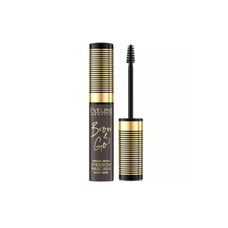 Eveline Brow & Go Augenbrauenmascara /02/ Dark 6ml