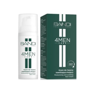 Bandi 4Men Care Feuchtigkeitsspendende und beruhigende Gesichtscreme für Männer 50 ml