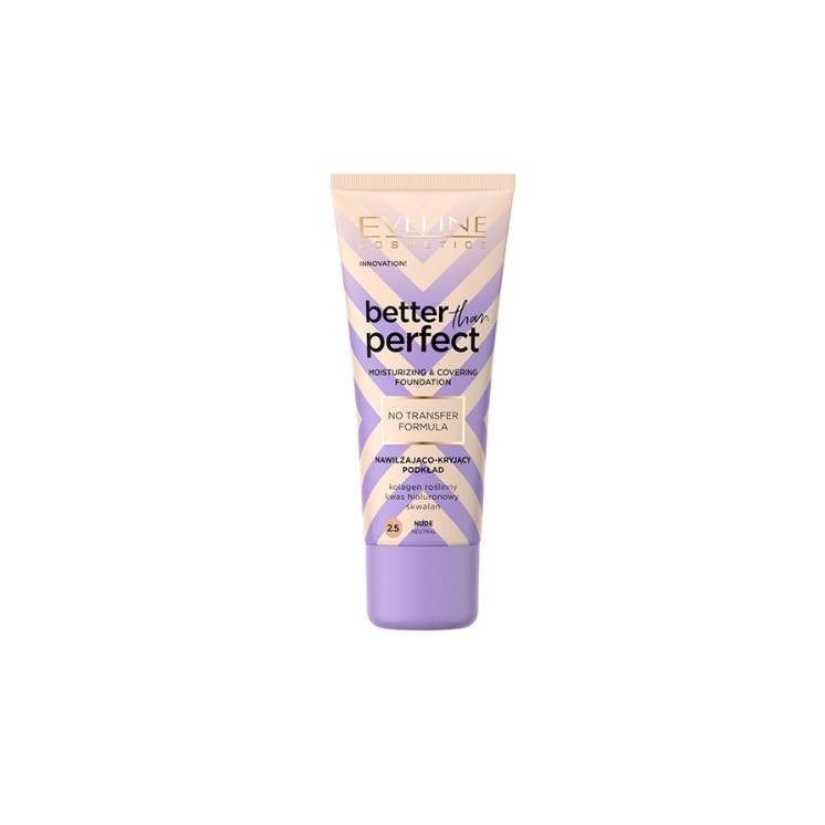 Eveline Better than Perfect Hydraterende en Dekkende Foundation 5 / Nude 30 ml