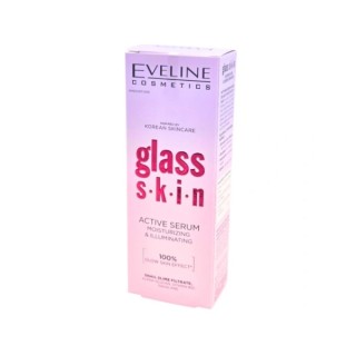 Eveline Glass Skin Active Hydraterend en Verhelderend Serum 18 ml