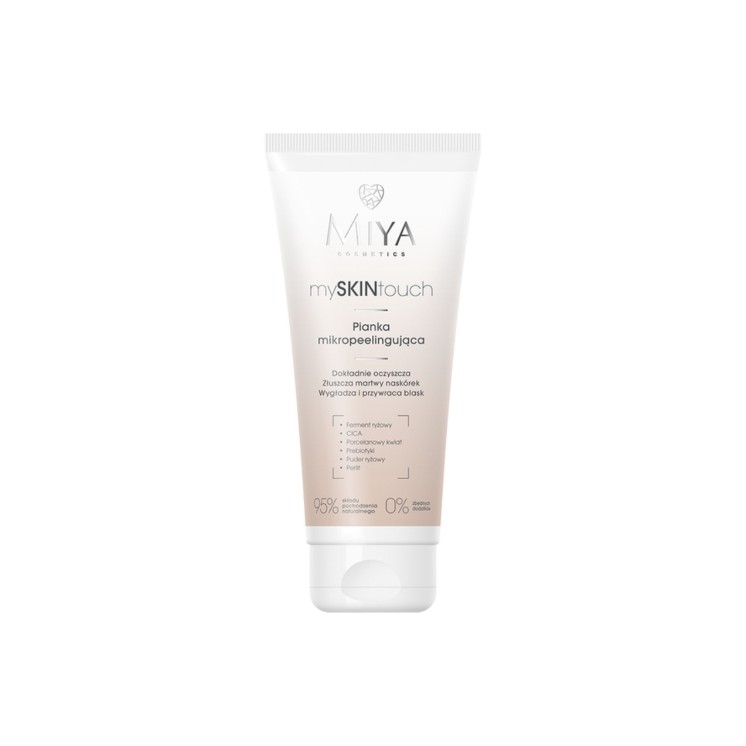 Miya Cosmetics mySKINtouch Micro-Exfoliërende Gezichtsreinigingsschuim 100 ml
