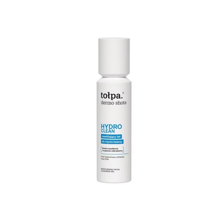 Tołpa Dermo Shots Hydro Clean hydraterende gezichtsreinigingsgel 120 ml