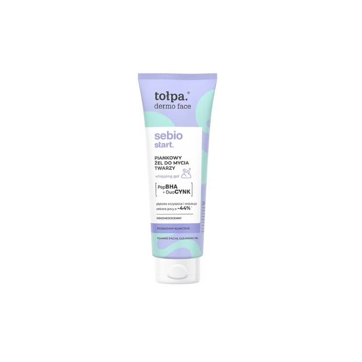 Tołpa Dermo Face Sebio Start Schuimende Gezichtsreiniger Gel 100 ml