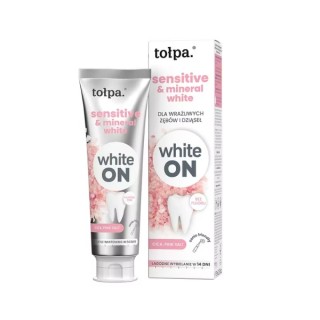 Tołpa White On Sensitive & Mineral White Tandpasta voor gevoelige tanden en tandvlees 75 ml