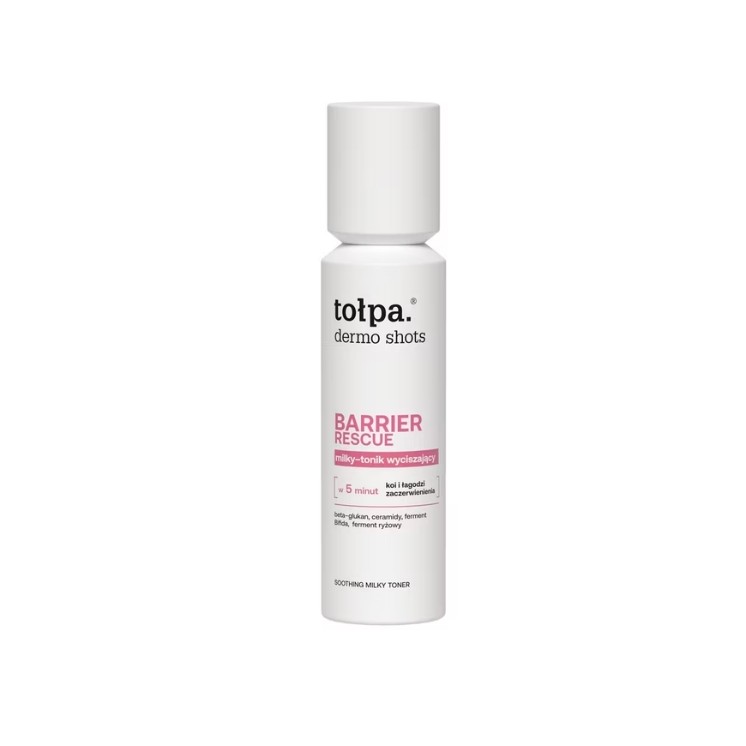 Tołpa Dermo Shots Barrier Rescue Milky - calming facial tonic 120 ml
