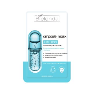 Bielenda Ampoule_mask hydraterend hyaluron sheetmasker-ampul 1 stuk