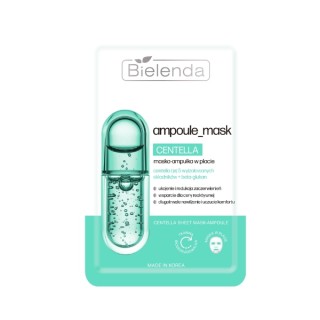 Bielenda Ampoule_mask vermindert roodheid Centella sheetmasker ampul 1 stuk