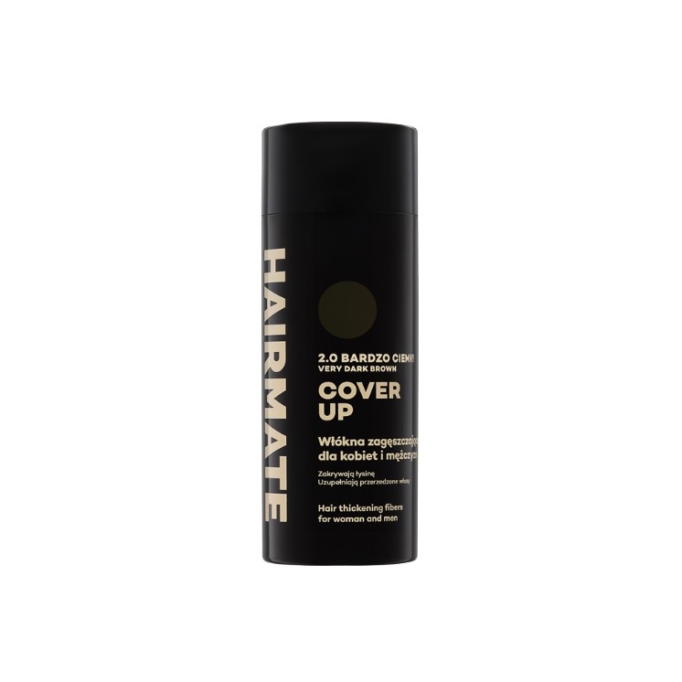 Hairmate Cover Up Cellulosevezels voor dikker haar /2/ Zeer donkerbruin 22 g