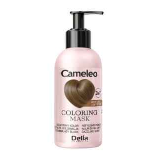 Delia Cameleo Maska koloryzująca do włosów Jasny Brąz 120 ml
