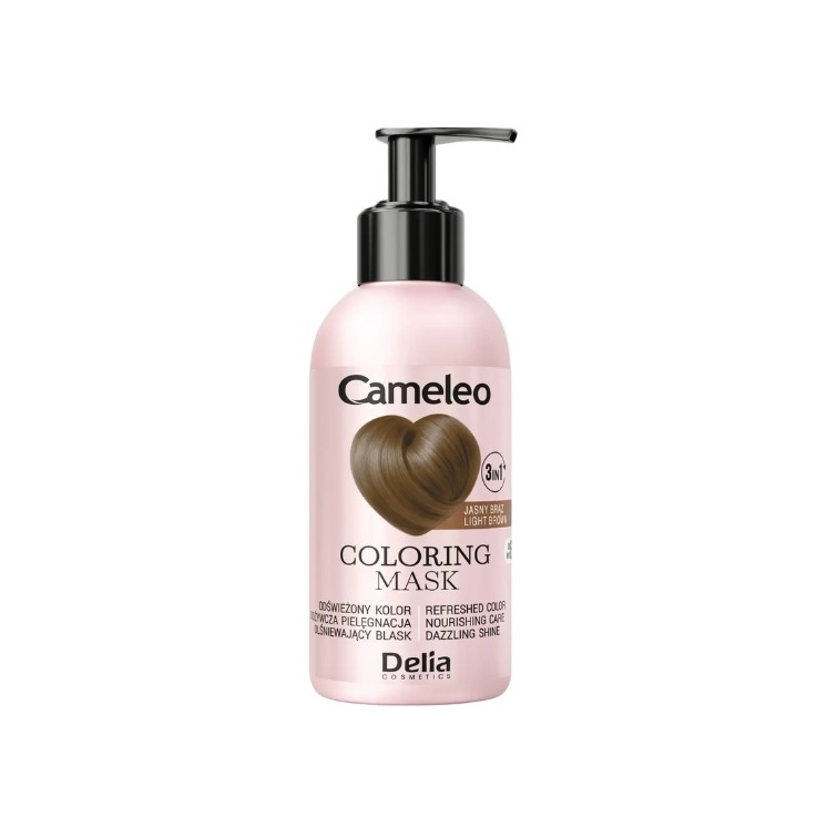 Delia Cameleo Lichtbruin Haarkleurmasker 120 ml
