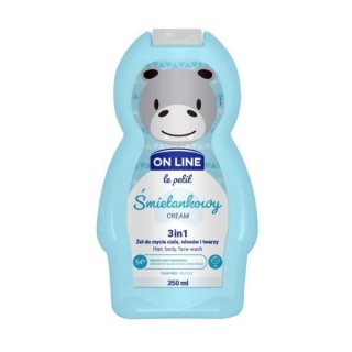 On Line Le Petit Creamy Body, Hair and Face Wash Gel voor kinderen 350 ml