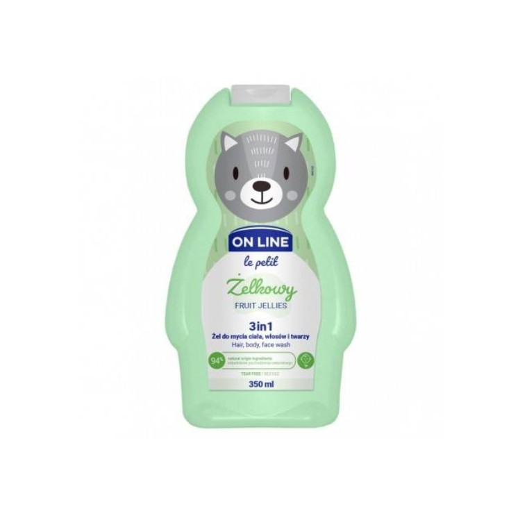 On Line Le Petit Gel voor het wassen van lichaam, haar en gezicht voor kinderen 350 ml